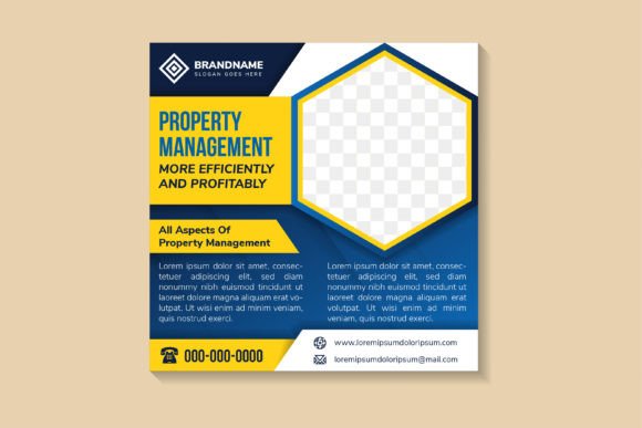 Download Property Managemenet Square Banner - Man Collection