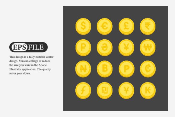 Download Coin Currency Icon Illustration - Icon Collection