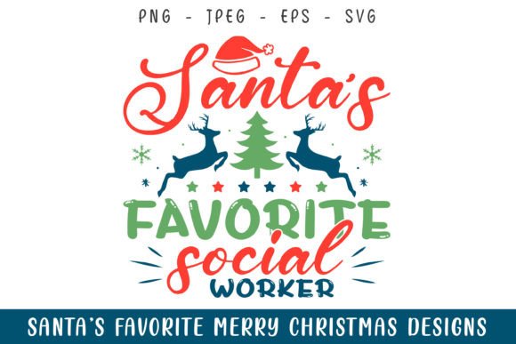 Download Santa's Favorite Worker Merry Christmas - Worker Collection