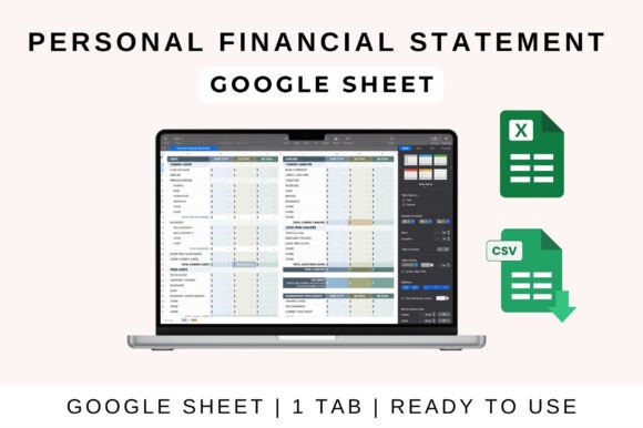 Download Personal Financial Statement Template - Premium Resources
