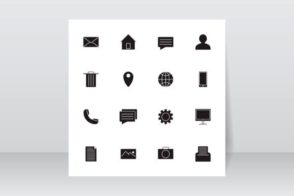 Download Web Icon and Contact Information Icon - Icon Collection