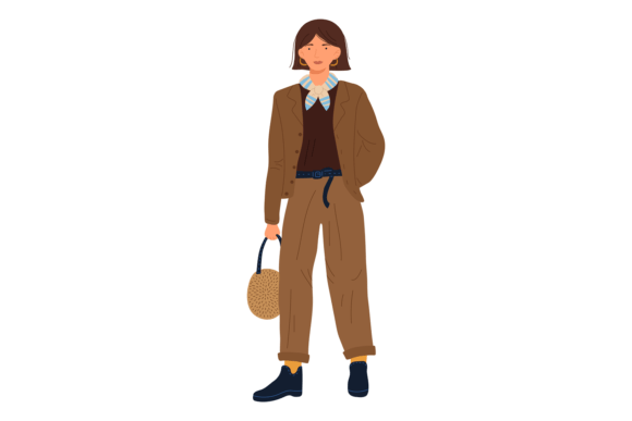 Download Stylish Woman in Suit. Corporate Worker - Worker Collection
