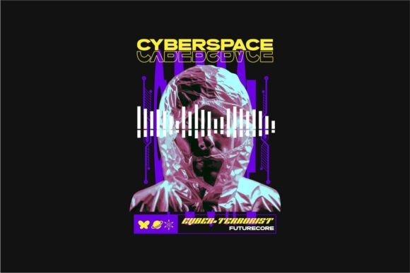Download Cyberspace Futuristic Streetwear Design - Space Collection