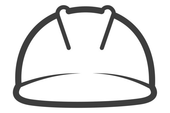 Download Hardhat Line Icon. Construction Worker H - Worker Collection