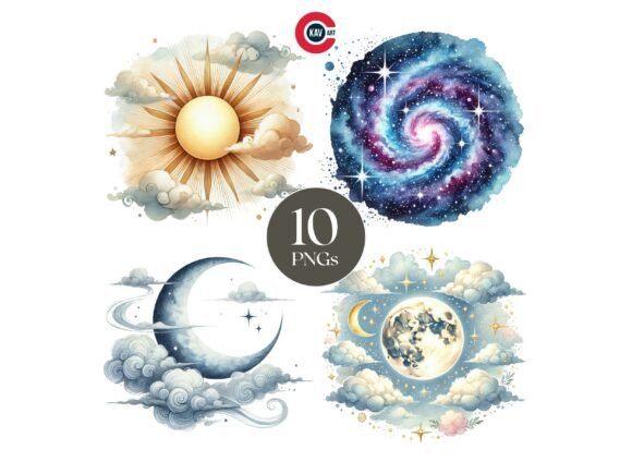 Download Magical Galaxy and Fantasy Space Stars - Space Collection