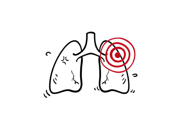Download Doodle  Pneumonia Icon - Icon Collection