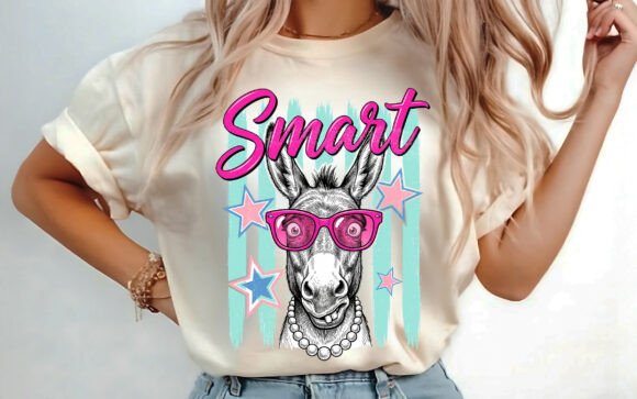 Download Striped Smart Ass Funny Donkey Shirt Png - Smart Collection