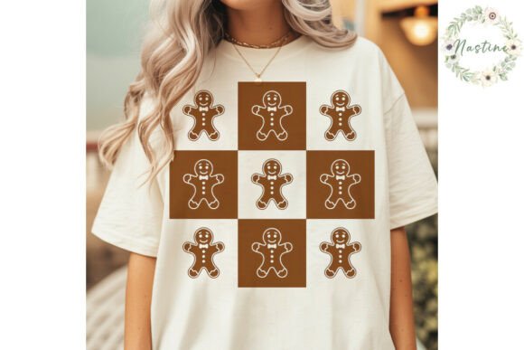 Download Gingerbread Man Grid Sublimation Design - Man Collection