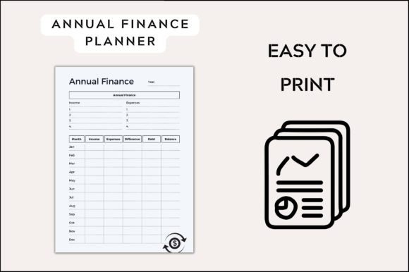 Download Annual Financial Planner Printable - Premium Resources